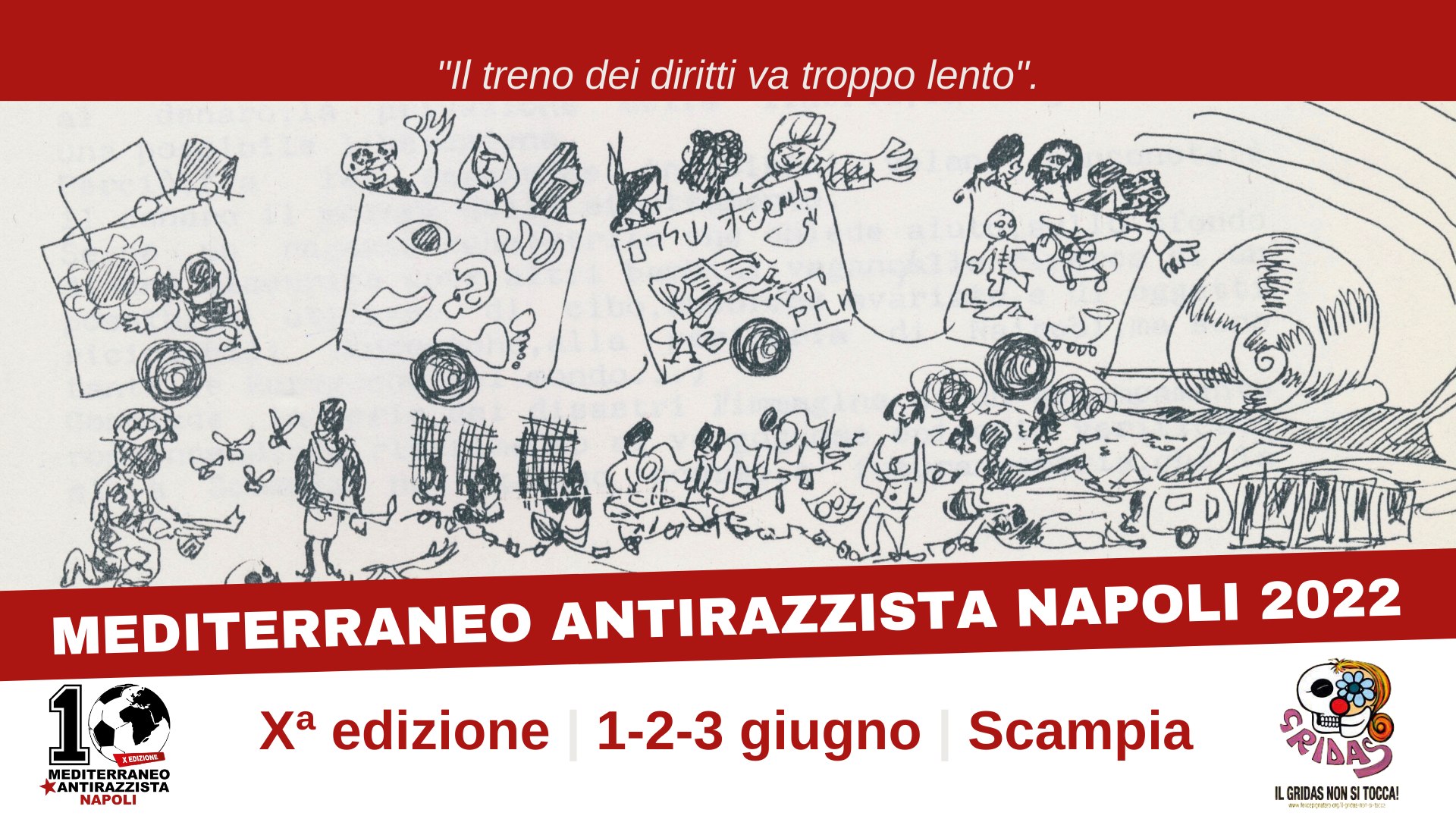 Mediterraneo Antirazzista: 1, 2 e 3 giugno a Napoli