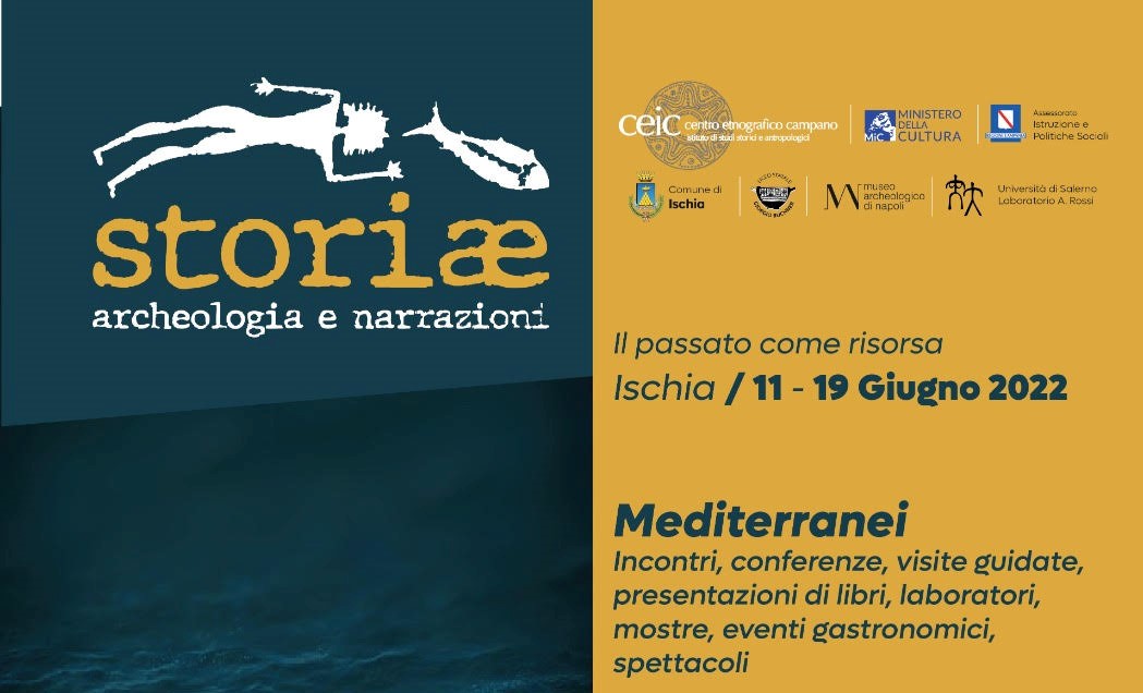 La biblioteca vivente del Mediterraneo al festival “STORIÆ, archeologia e narrazioni” di Ischia
